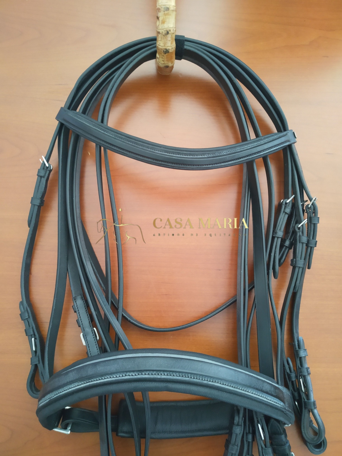 Cabeçada Inglesa para freio e bridão