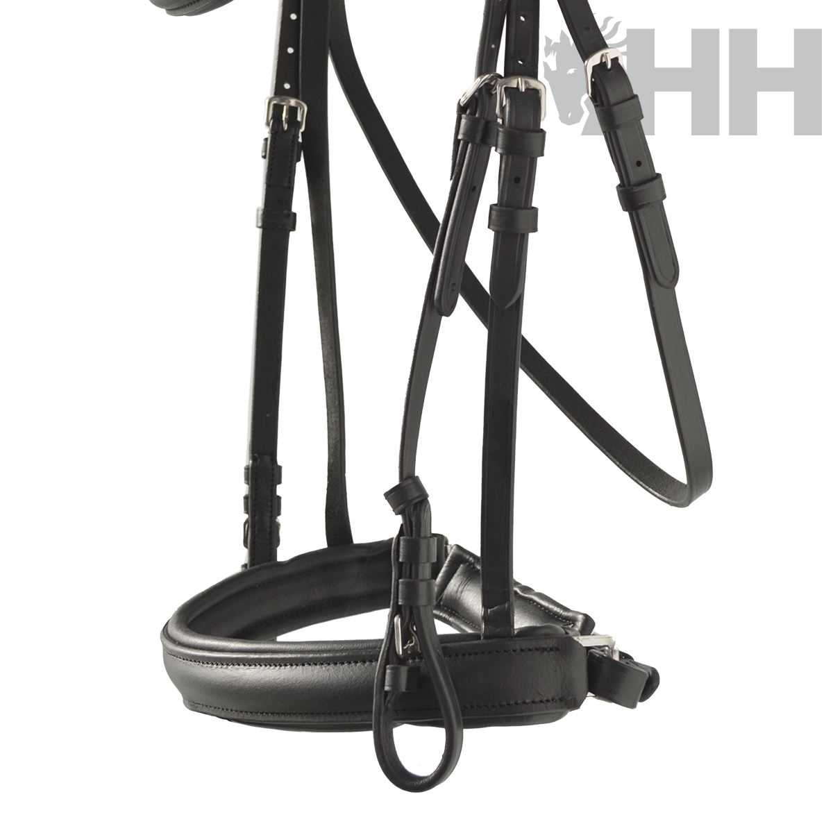 CABEÇADA INGLESA HH MIMAS FREIO-BRIDÃO