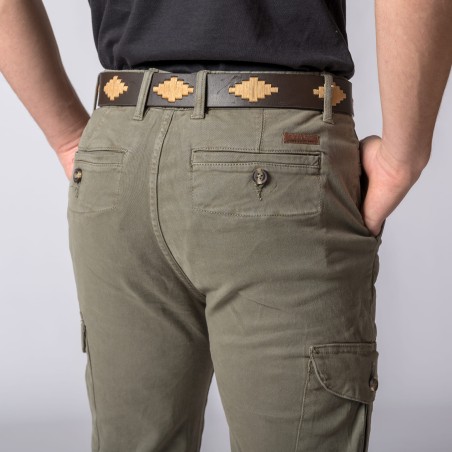 CALÇAS CARGO VERDE