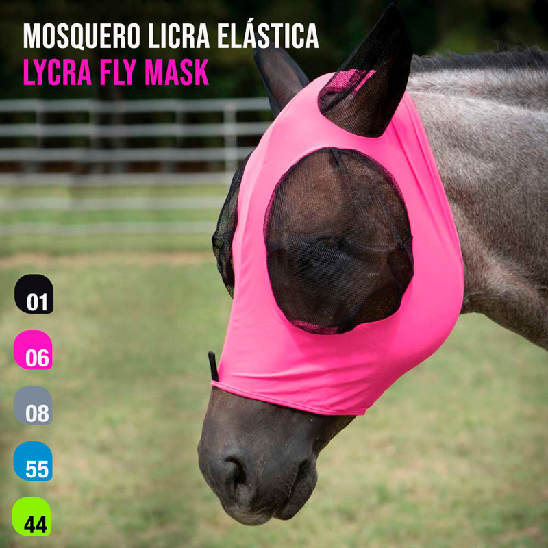 MÁSCARA ANTI-MOSCAS LICRA ELÁSTICA