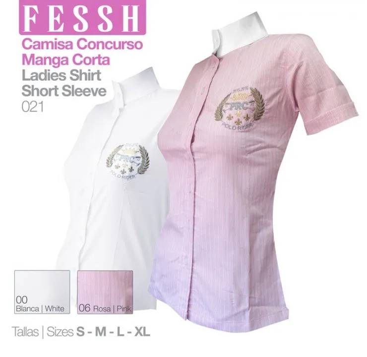 CAMISA CONCURSO M/CURTA FESSH-021  S