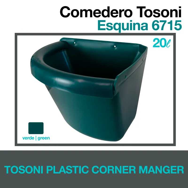 COMEDOURO TOSONI ESQUINA  6715 VERDE