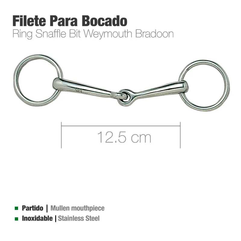 BRIDÃO PARA FREIO E BRIDÃO INOX 212402 12.5CM