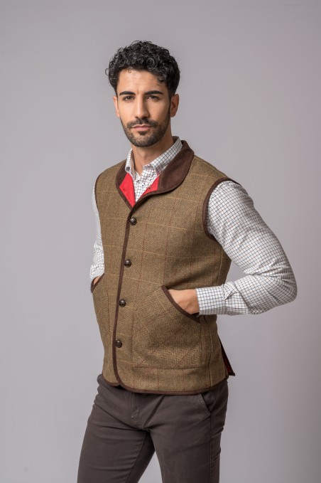 COLETE LÃ LAPELA LISTA VERMELHA