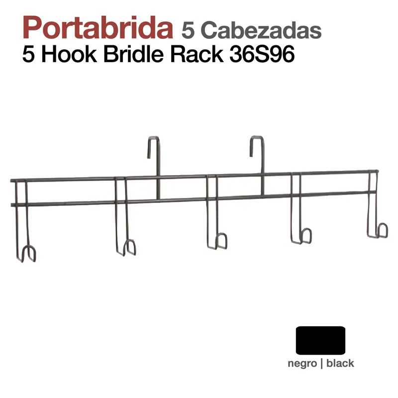 PORTA-CABEÇADAS 5 CABEÇADAS 36S96 PRETO