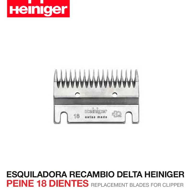 PENTE SUPLENTE 18 DENTES PARA MÁQUINA DE TOSQUIAR DELTA HEINIGER
