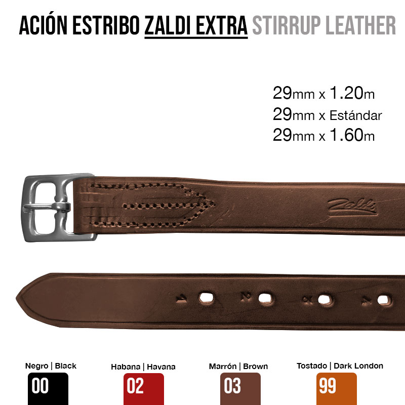 LOROS ESTRIBO ZALDI EXTRA 29MM