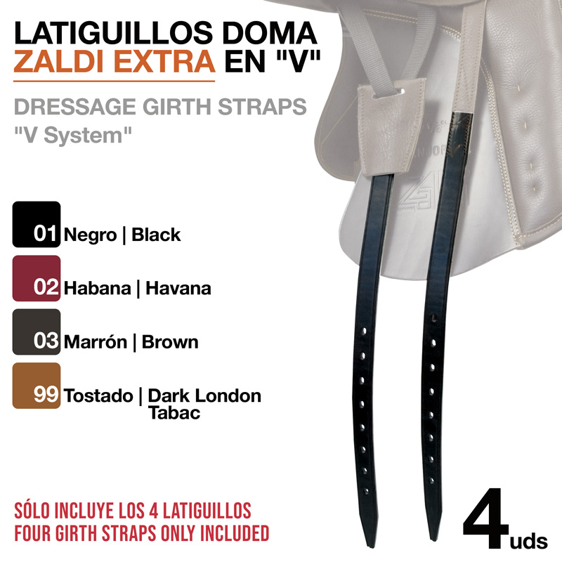 PONTAS ENSINO ZALDI EXTRA EM "V" (4 unidades)