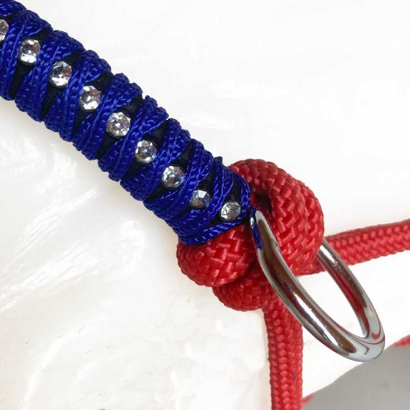 CABEÇÃO DE CORDA com cristais