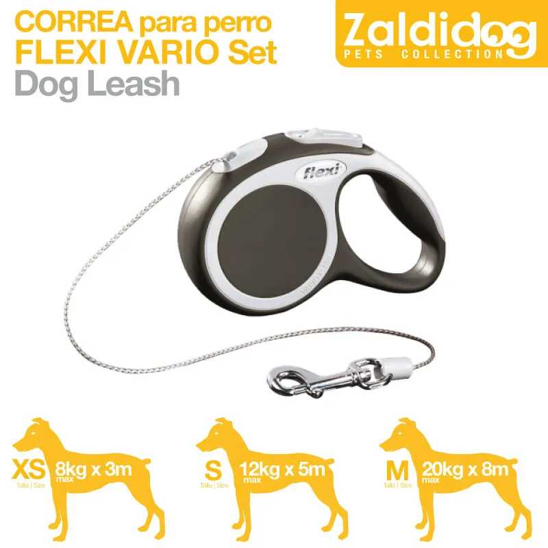 CÃO TRELA FLEXI VARIO