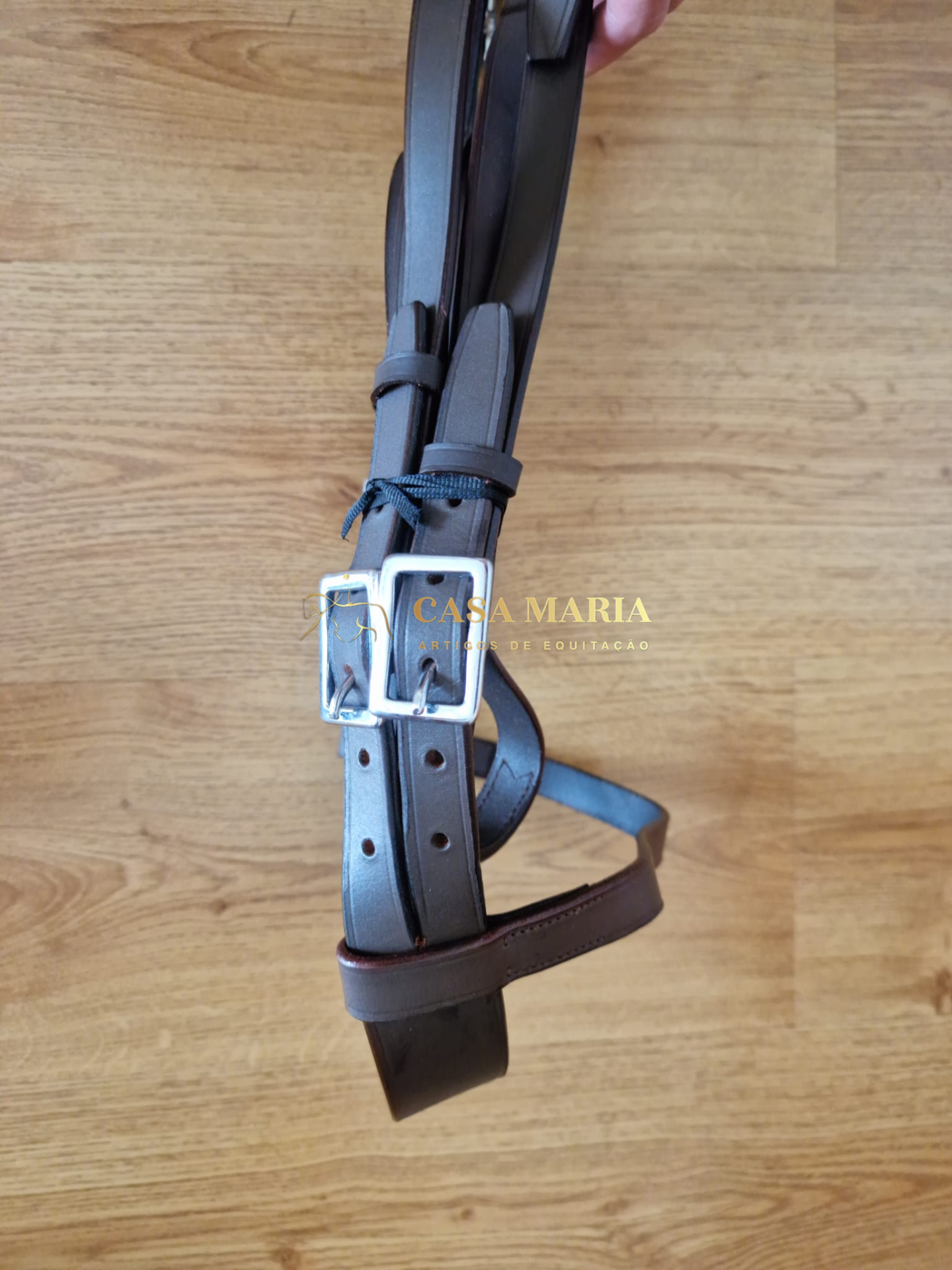 Cabeçada Portuguesa em Couro