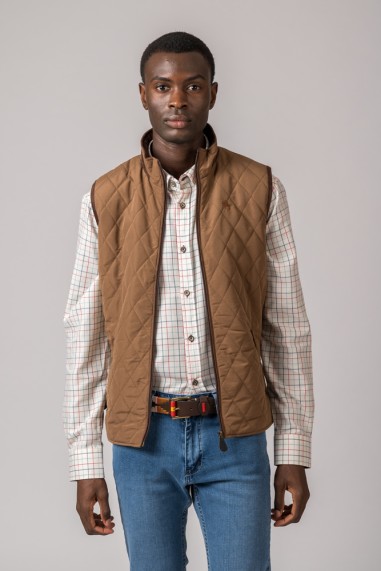 Colete Homem Cro British Camel