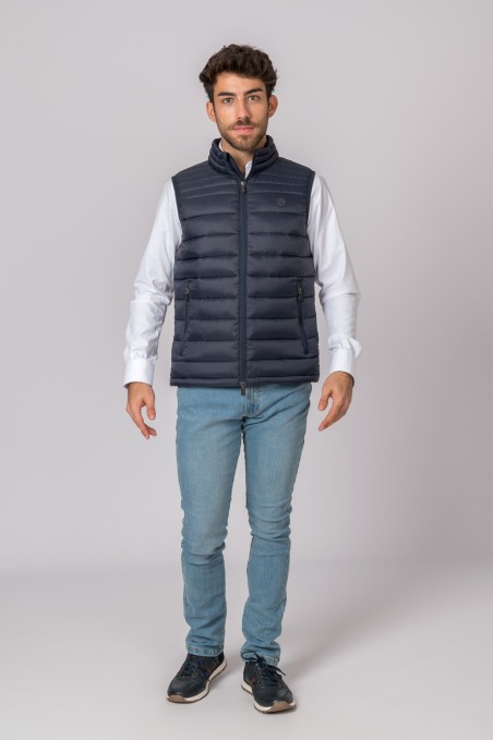 COLETE NIZA AZUL MARINHO