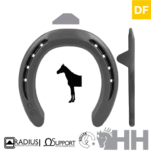 FERRADURA KERCKHAERT DF QUARTER MOTION 2 ARPÕES DIANTEIRA