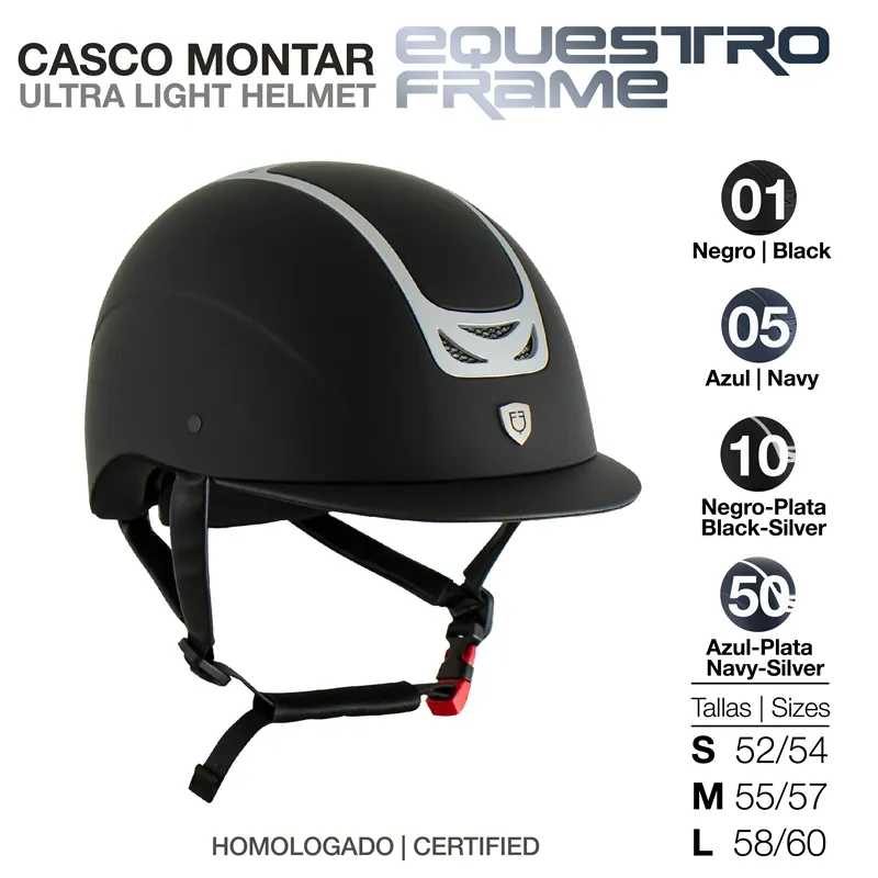 TOQUE DE EQUITAÇÃO EQUESTRO FRAME