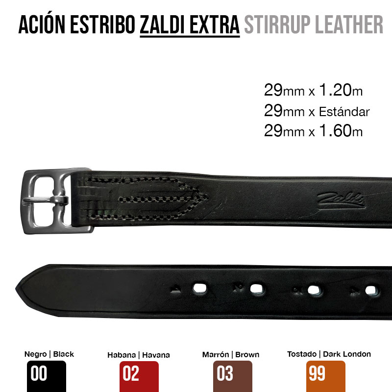 LOROS ESTRIBO ZALDI EXTRA 29MM