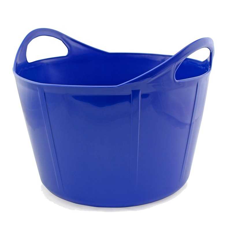 Balde de borracha de 17 litros