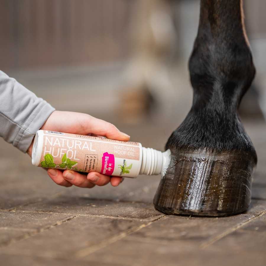 Óleo natural para cascos Bense & Eicke com aplicador