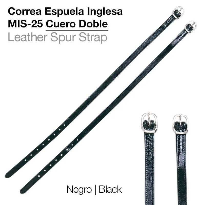 CORREIA ESPORA INGLESA MIS-25 COURO DUPLO