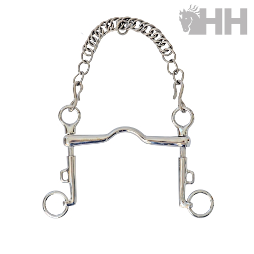 FREIO SEFTON POLO PERNA E EMBOCADURA MÓVEL COMPRIDO