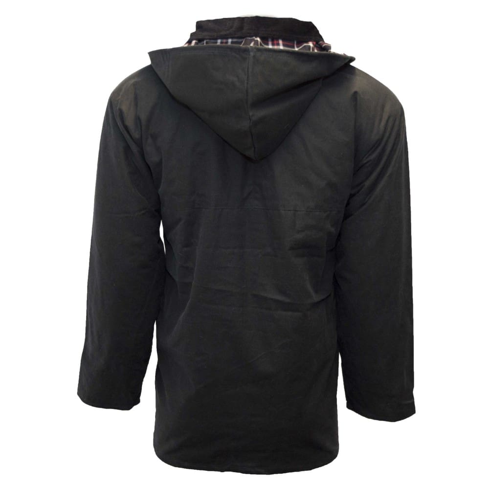 Casaco Encerado Blackstone Azul Marinho