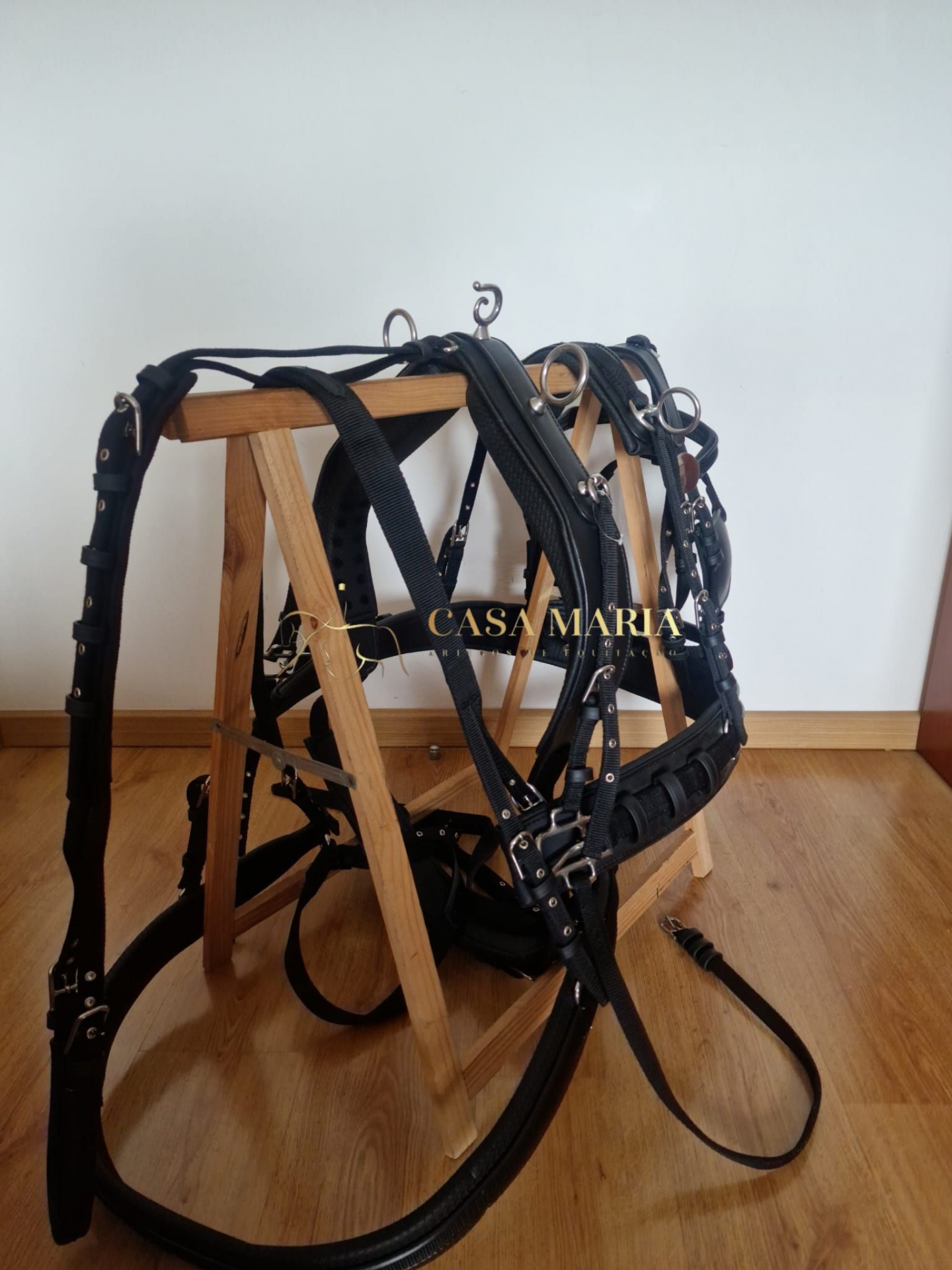 Arreios de Atrelagem de Parelha de Peitoral Engate rápido - Novo Modelo