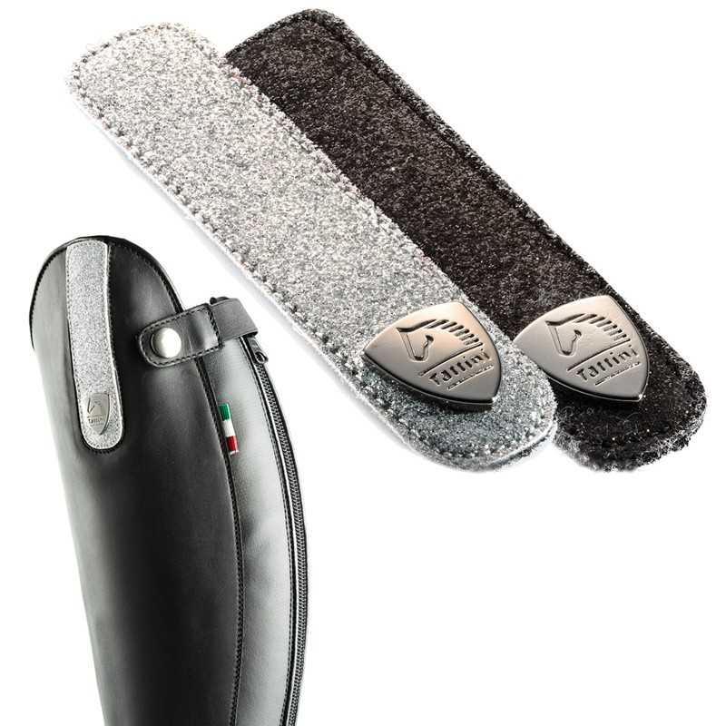 TIRA DE couro COM BRILHO