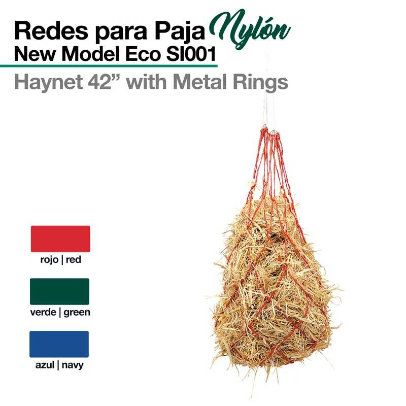 REDES PARA PALHA NYLON 60006 VERM.
