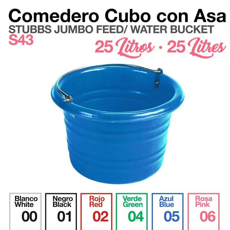 COMEDOURO COM ASA STUBBS S43 25 Litros