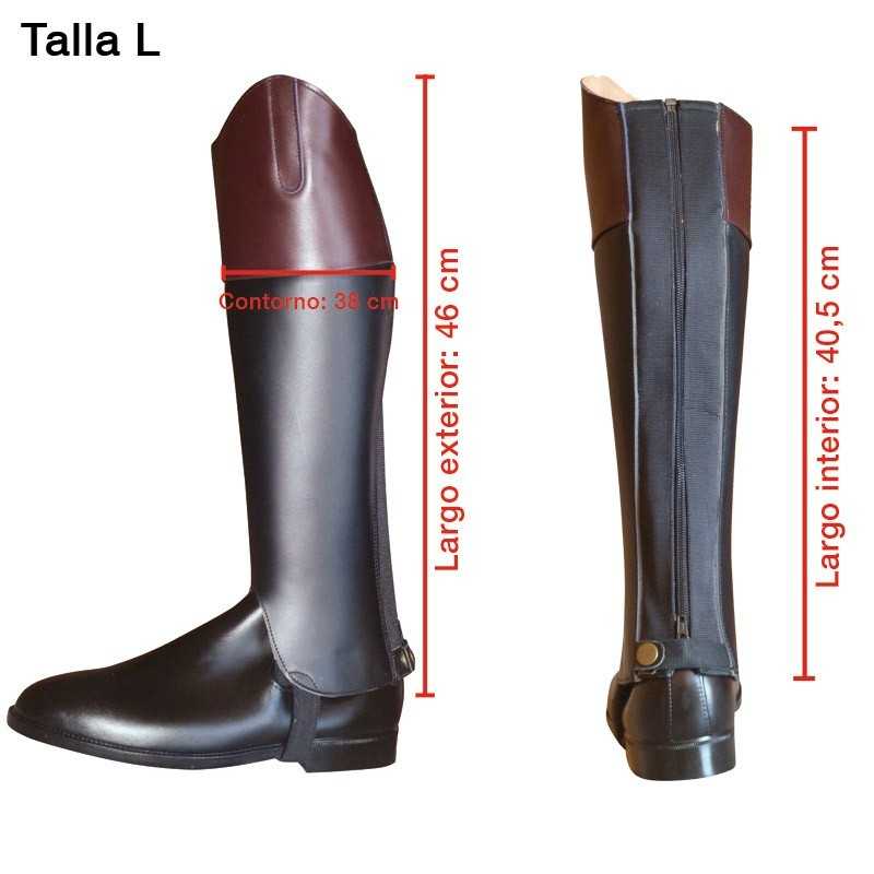 Polainas INGLESAS COM BANDA ELÁSTICA na barriga da perna