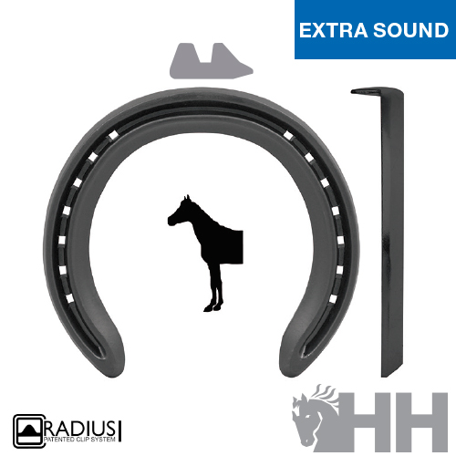 FERRADURA KERCKHAERT KINGS PLATE EXTRA SOUND AÇO 1 ARPÃO DIANTEIRA