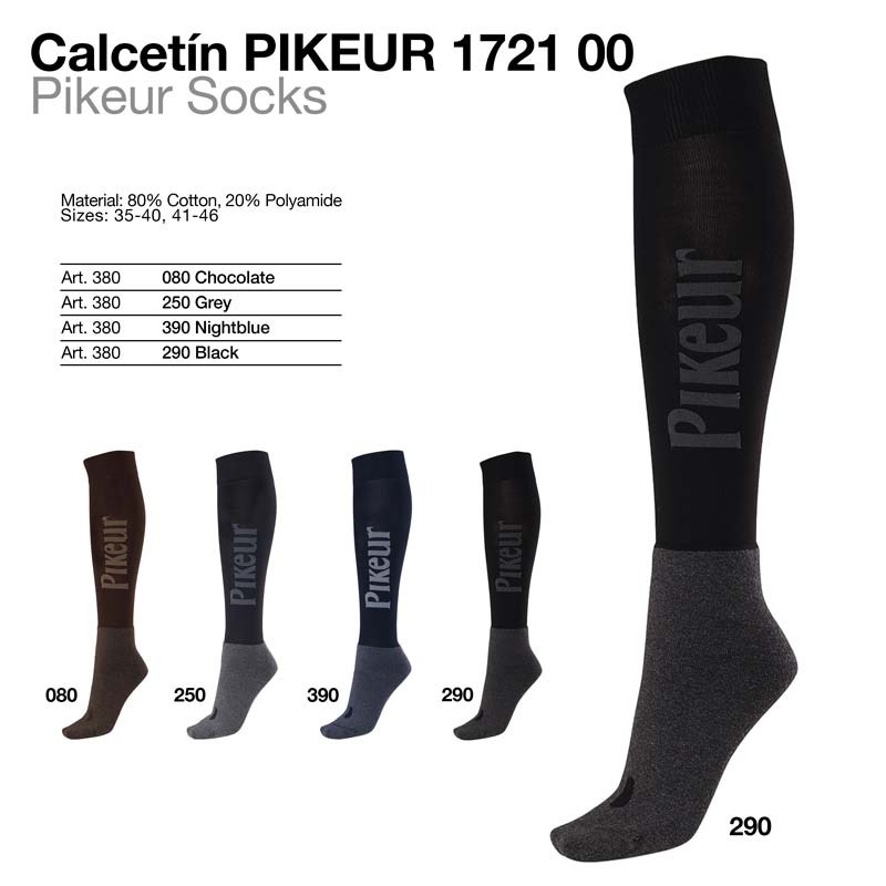 MEIAS PIKEUR ALTAS 1721-00 380