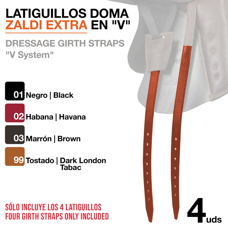 PONTAS ENSINO ZALDI EXTRA EM "V" (4 unidades)