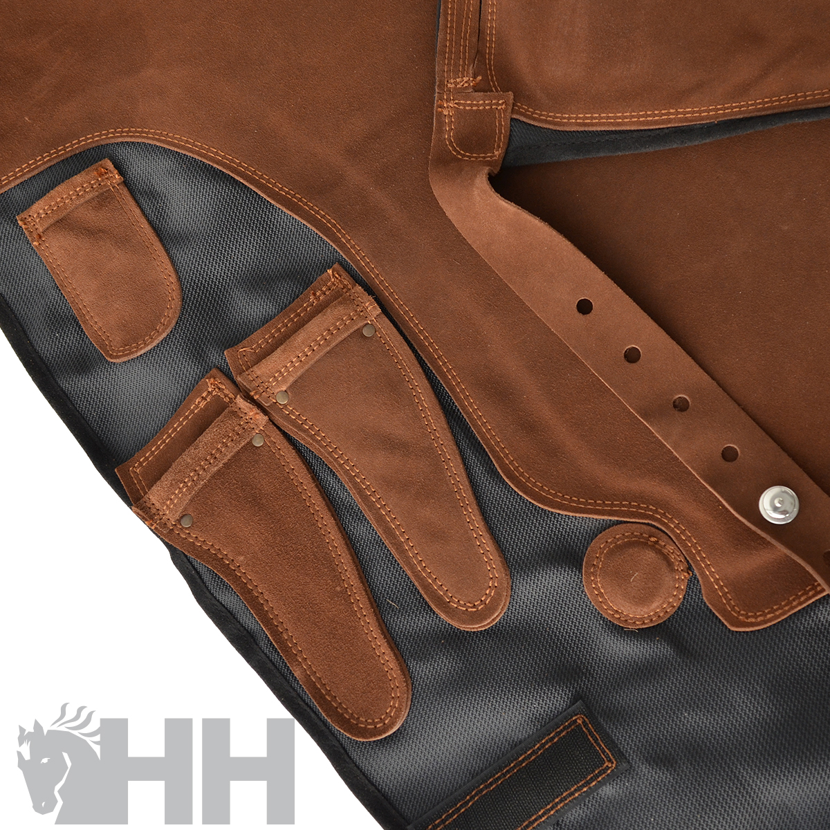 SAFÕES FERRADOR CON CUERO OLIMPIC FIBRA-CAMURÇA