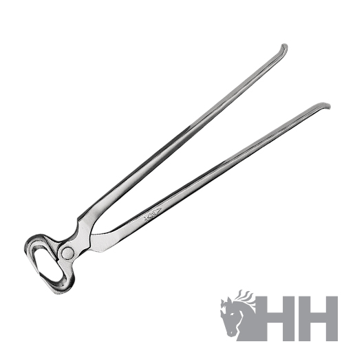 Pegador metálico com abertura para garrafas em fundo branco