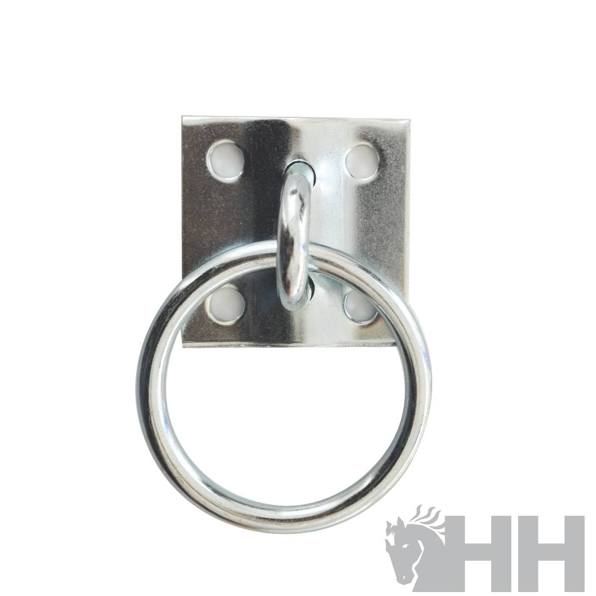 ARGOLA COM PLACA HH PARA FIXAR NA PAREDE