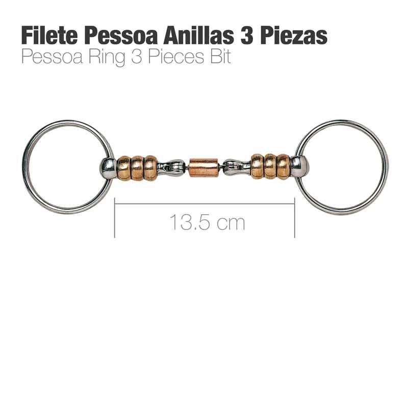 BRIDÃO DE ARGOLAS PESSOA 3/PEÇAS PAQ10070213 12.5CM