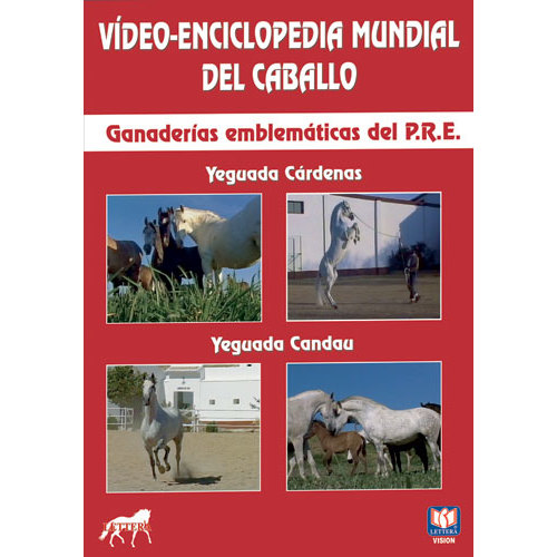 DVD VÍDEO-ENCICLOPEDIA MUNDIAL DEL CAVALO YEGUADA CÁRDENAS-YEGUADA CANDAU