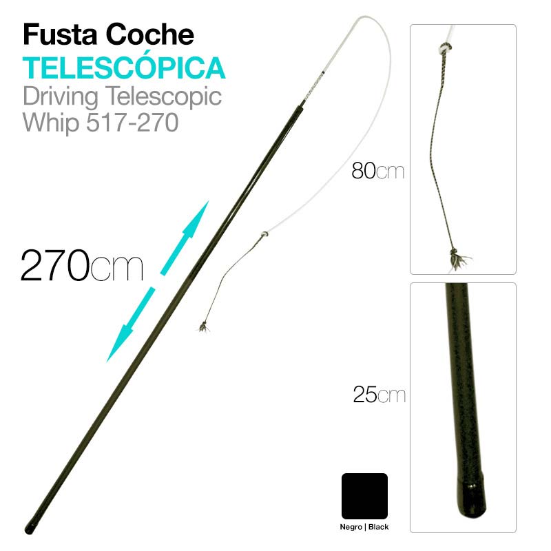 STICK CHARRETE TELESCOPICO 517-270 270CM