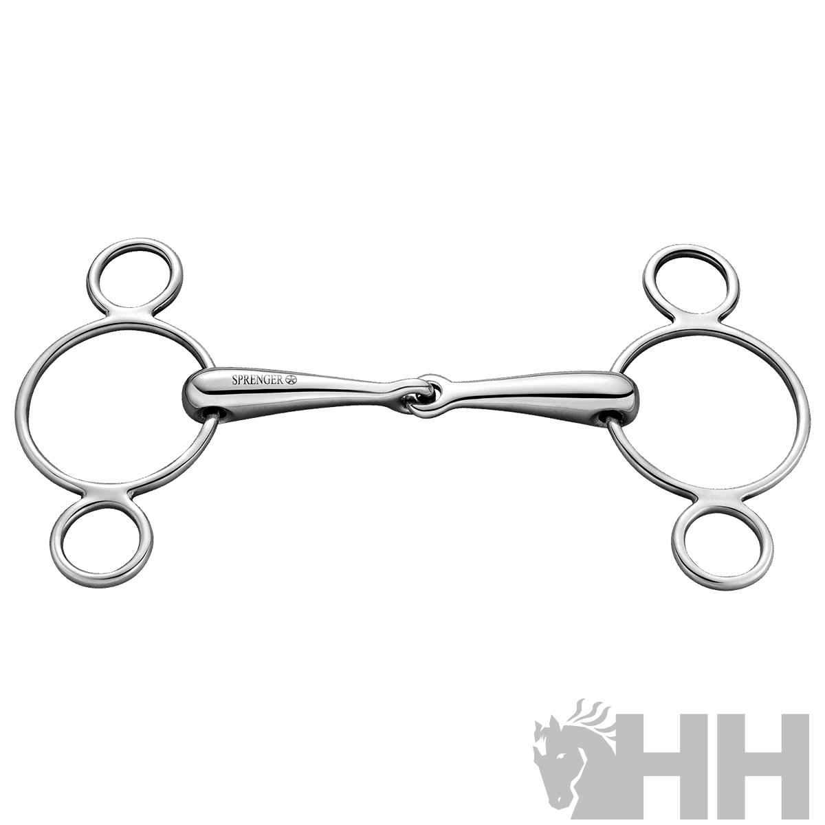 BRIDÃO SPRENGER BASIC PESSOA VIENNA TRÊS ARGOLAS 70mm BIPARTIDO