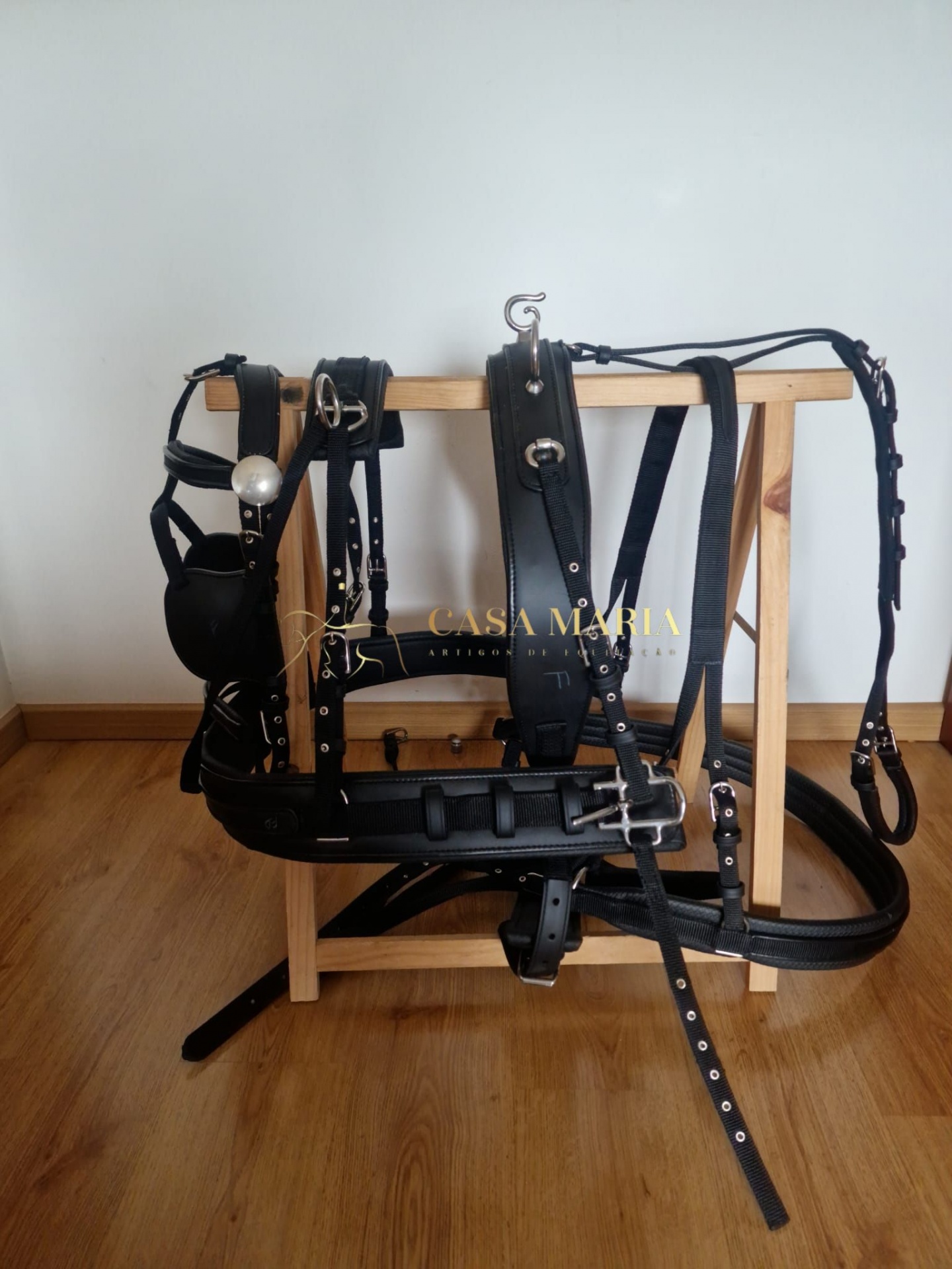 Arreios de Atrelagem de Parelha de Peitoral Engate rápido - Novo Modelo