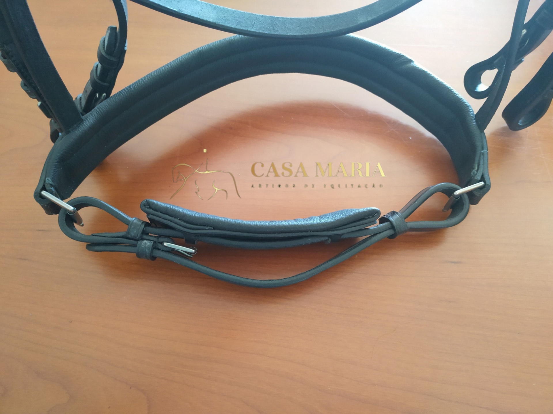 Cabeçada Inglesa para freio e bridão