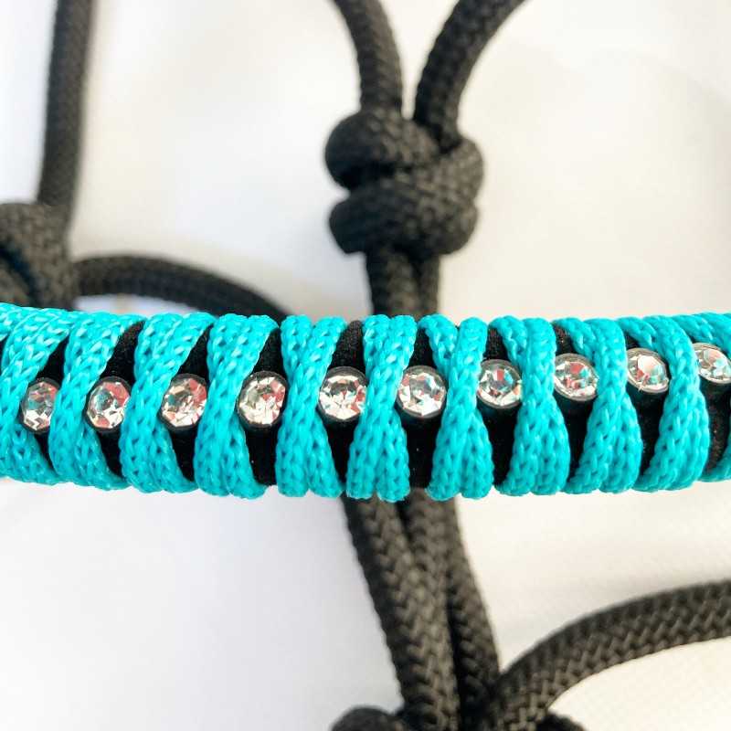 CABEÇÃO DE CORDA com cristais