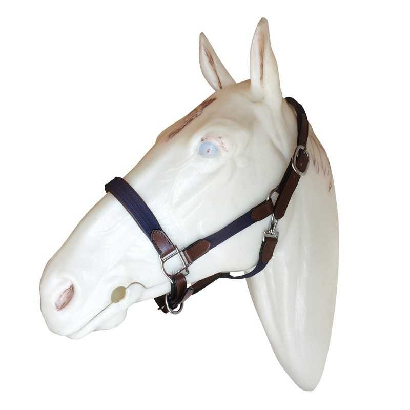 CABEÇÃO COURO-LONA