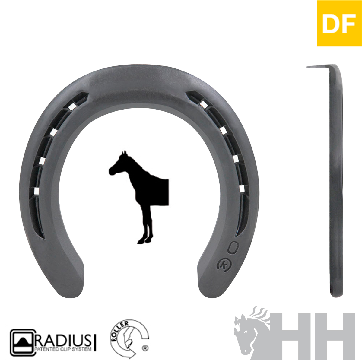 FERRADURA KERCKHAERT DF MOTION 1 ARPÃO DIANTEIRA (CAIXA 20 UNIDADES)