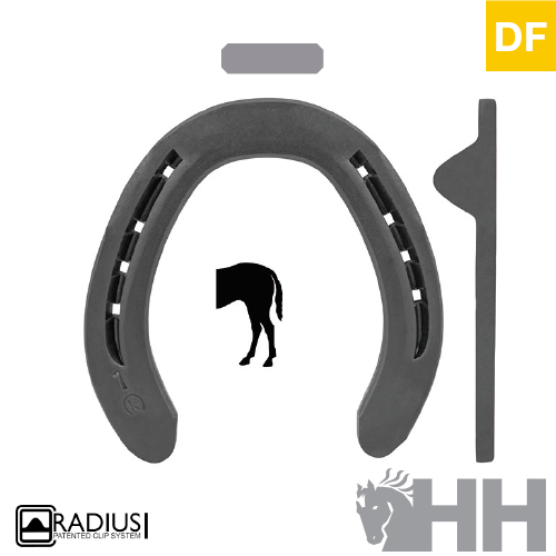 FERRADURA KERCKHAERT DF 2 ARPÕES POSTERIOR (CAIXA 20 UNIDADES)