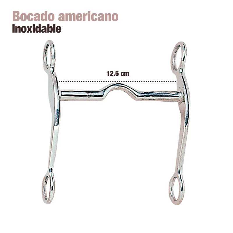 FREIO AMERICANO INOX 255291 12.5CM.