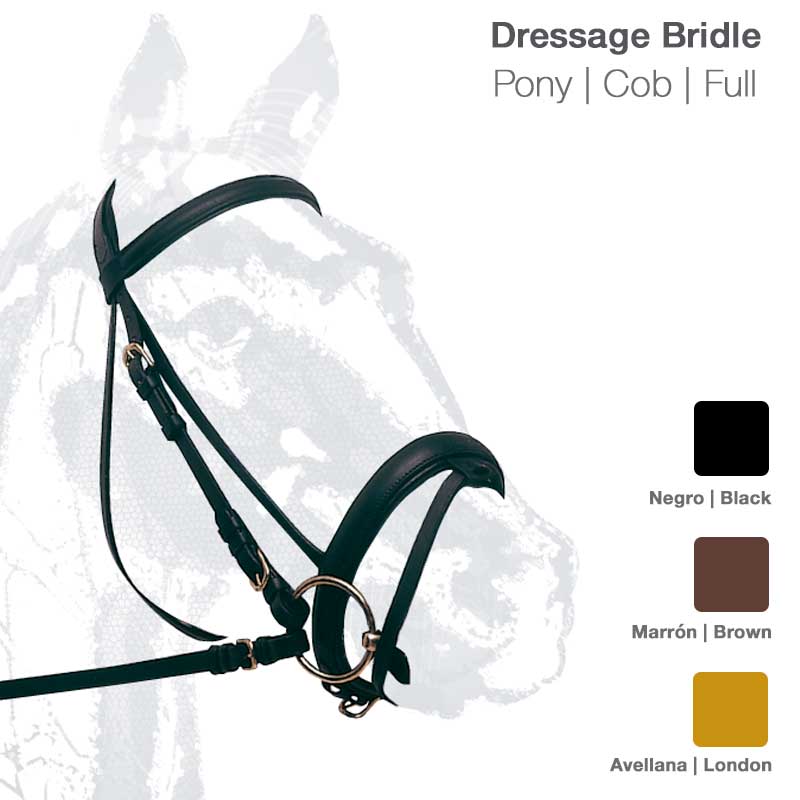 CABEÇADA EM COURO ENSINO Nº113