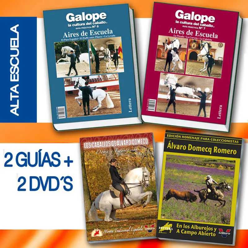 DVD + LIVRO COLEÇÃO PACK: ALTA ESCUELA