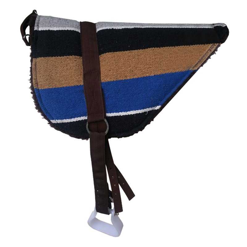 Manta com estribos, loros e cilha